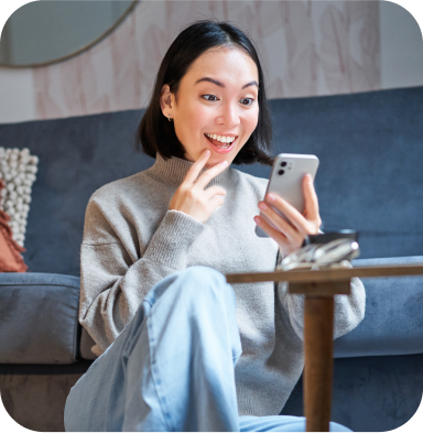 Woman Checking Phone